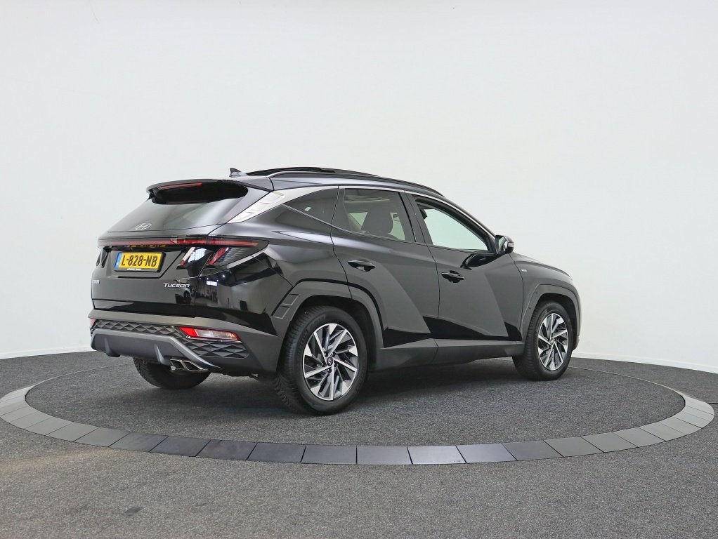 Hyundai Tucson 1.6 T-GDI MHEV Comfort Sky | Trekhaak | Panor, Auto's, Automaat, Stof, Gebruikt, 4 cilinders