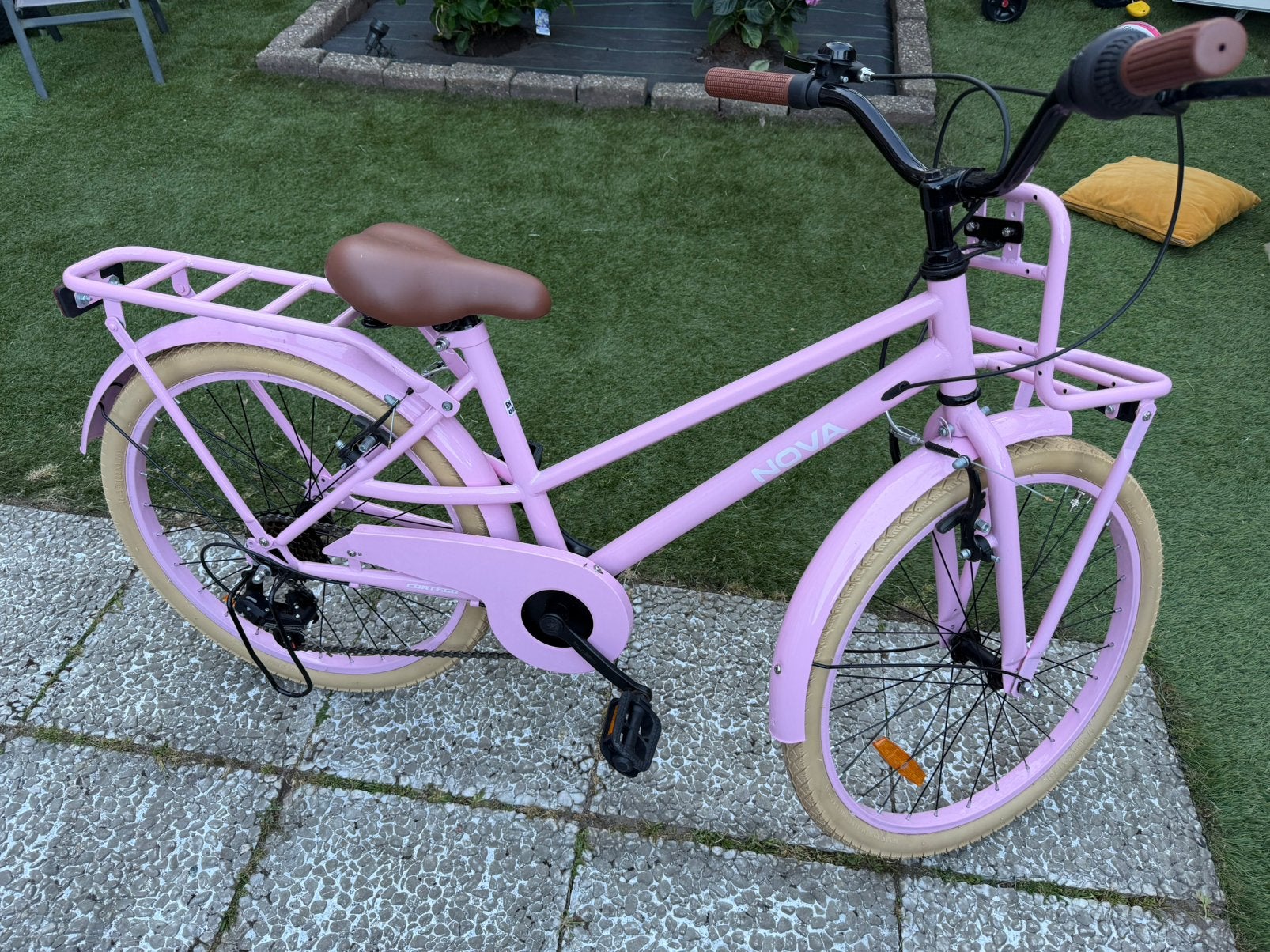 meisjesfiets Roze 22 inch, Ophalen of Verzenden, Nieuw, 20 inch