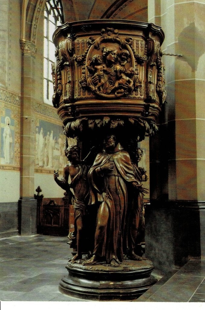 Helmond, interieur St. Lambertuskerk, Ophalen of Verzenden, 1980 tot heden, Ongelopen, Noord-Brabant