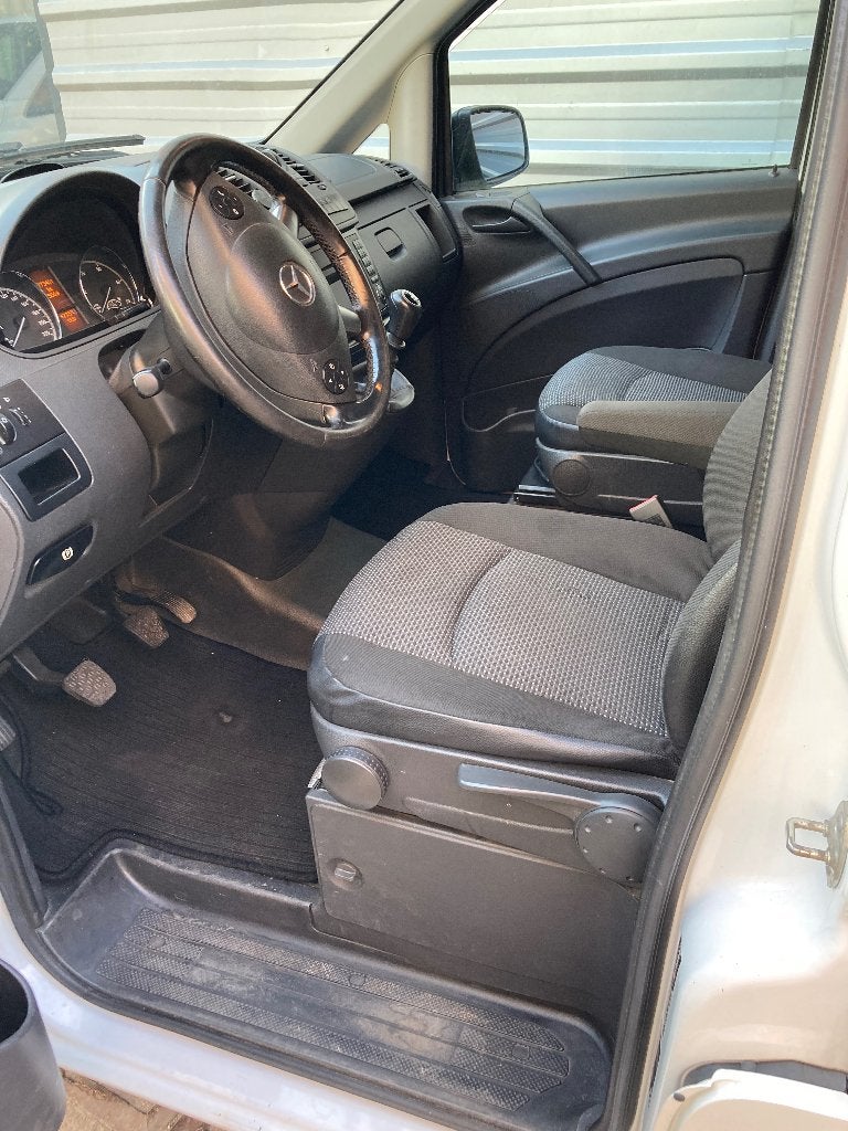 Mercedes-Benz Vito 2.1 CDI 100KW 2012, Auto's, 13 km/l, Zwart, 4 cilinders, Wit