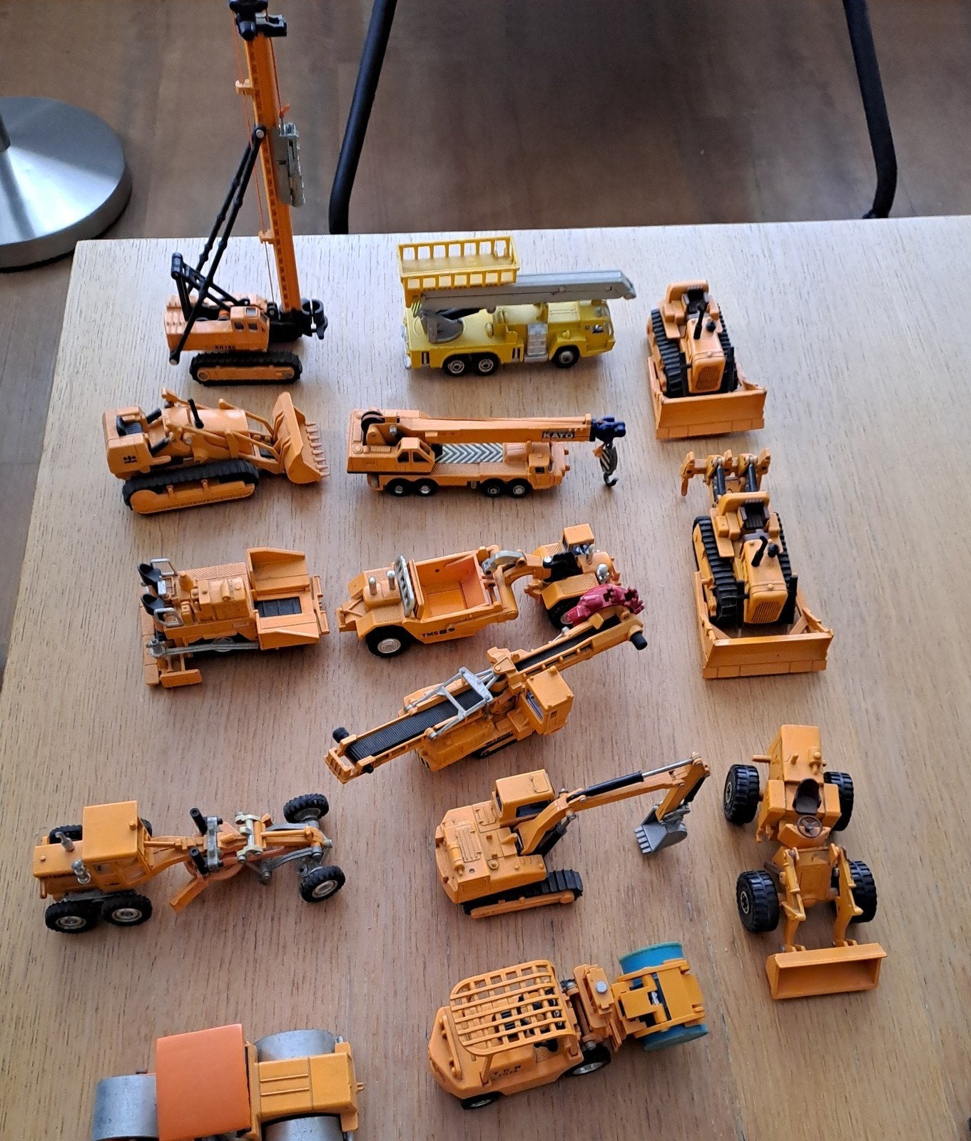 Set Shinsei Mini Power Grondverzet Schaal 1:74, Ophalen of Verzenden, Gebruikt, Overige typen