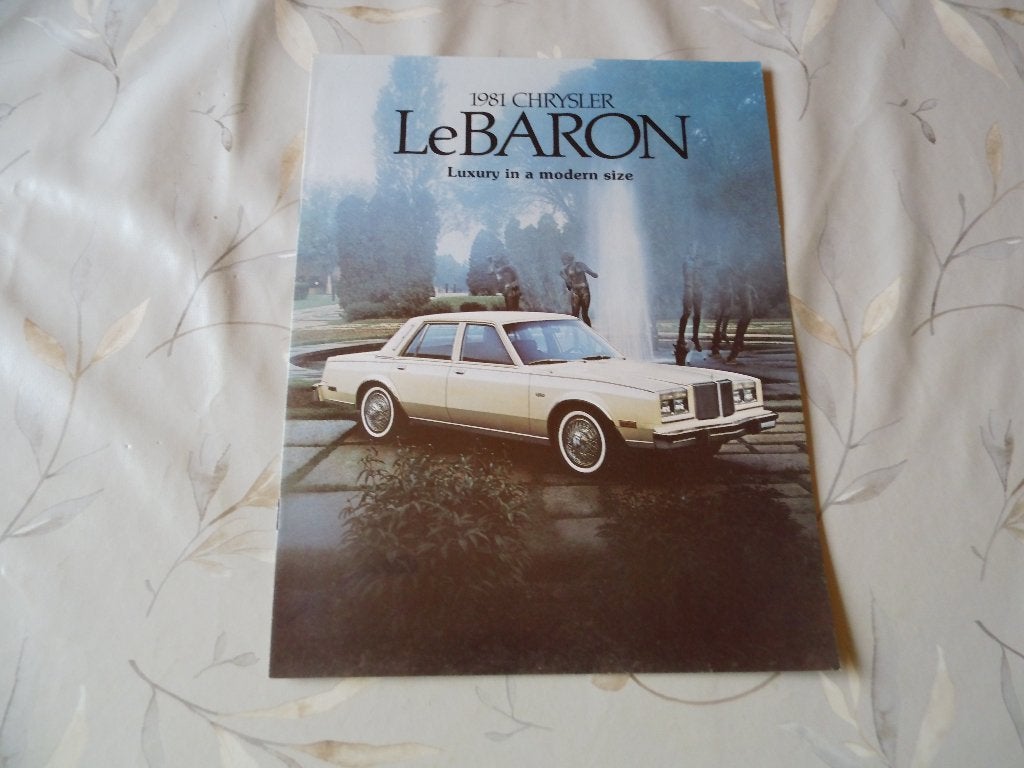 Chrysler Le Baron 1981, Verzenden, Zo goed als nieuw, Overige merken
