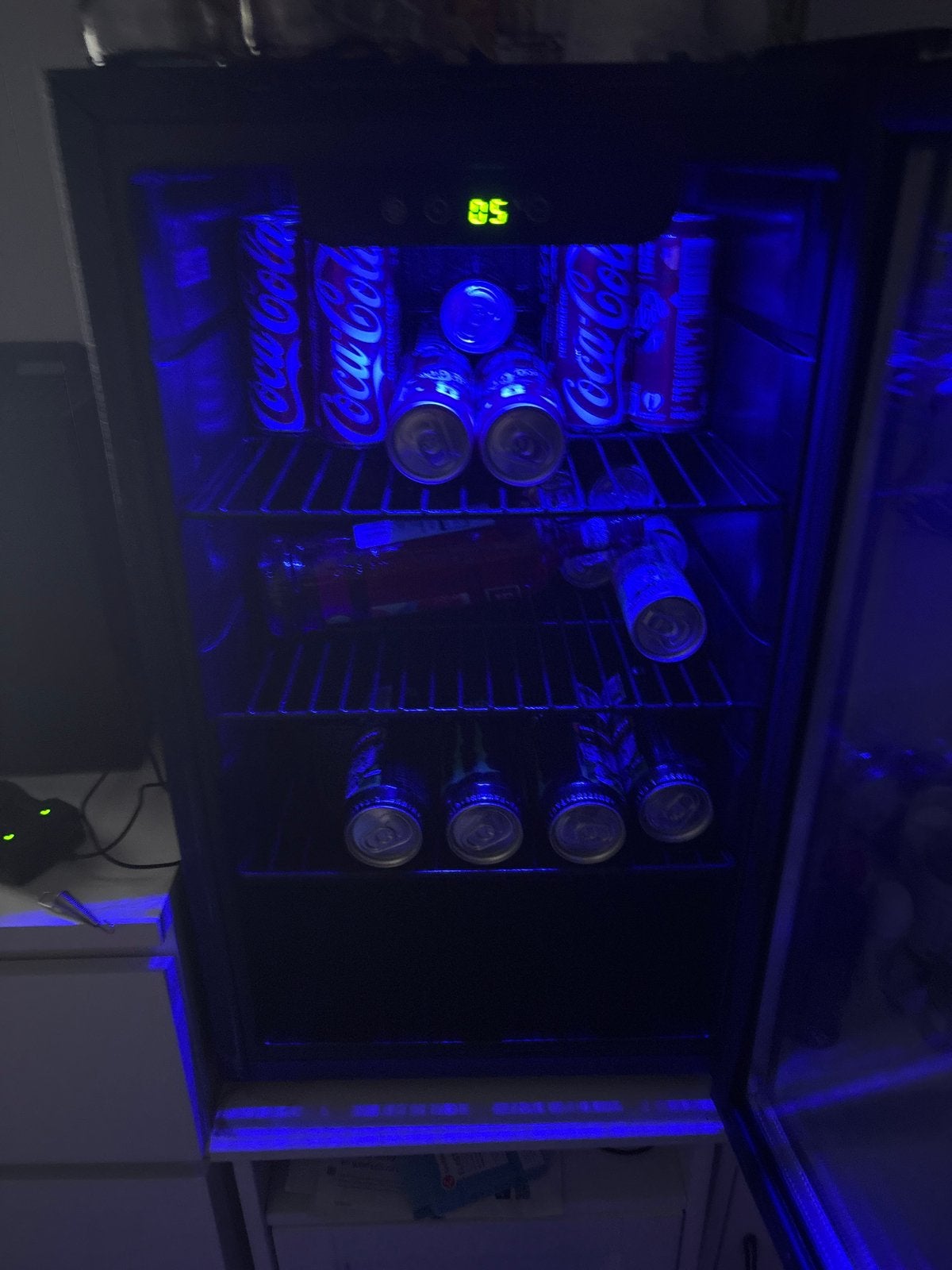 LED mini fridge 80L, 1 speler, Zo goed als nieuw, Vanaf 3 jaar, Ophalen