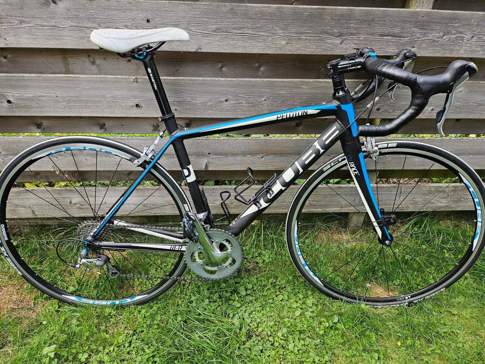 cube peloton, Aluminium, Zo goed als nieuw, Meer dan 20 versnellingen, 53 tot 57 cm