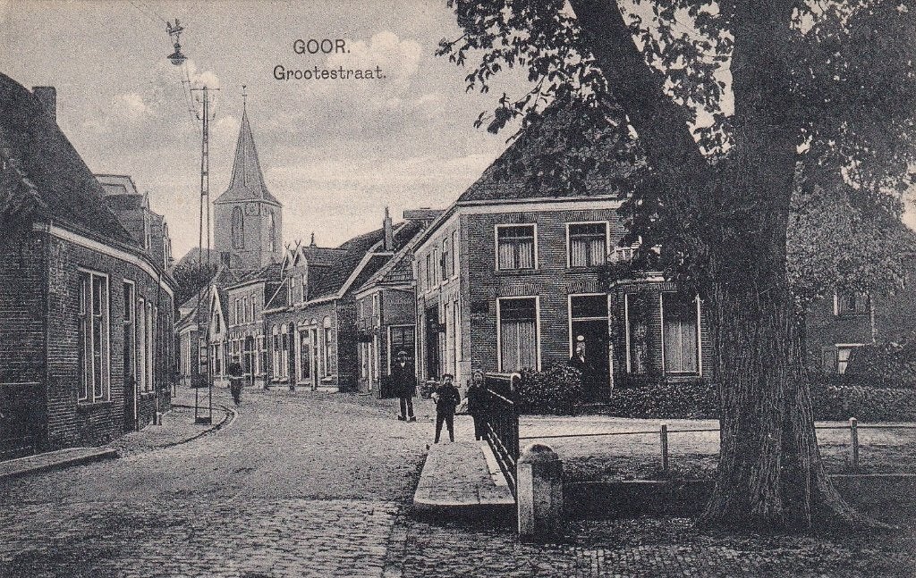 Goor, Twente., Verzenden, Voor 1920, Ongelopen, Overijssel