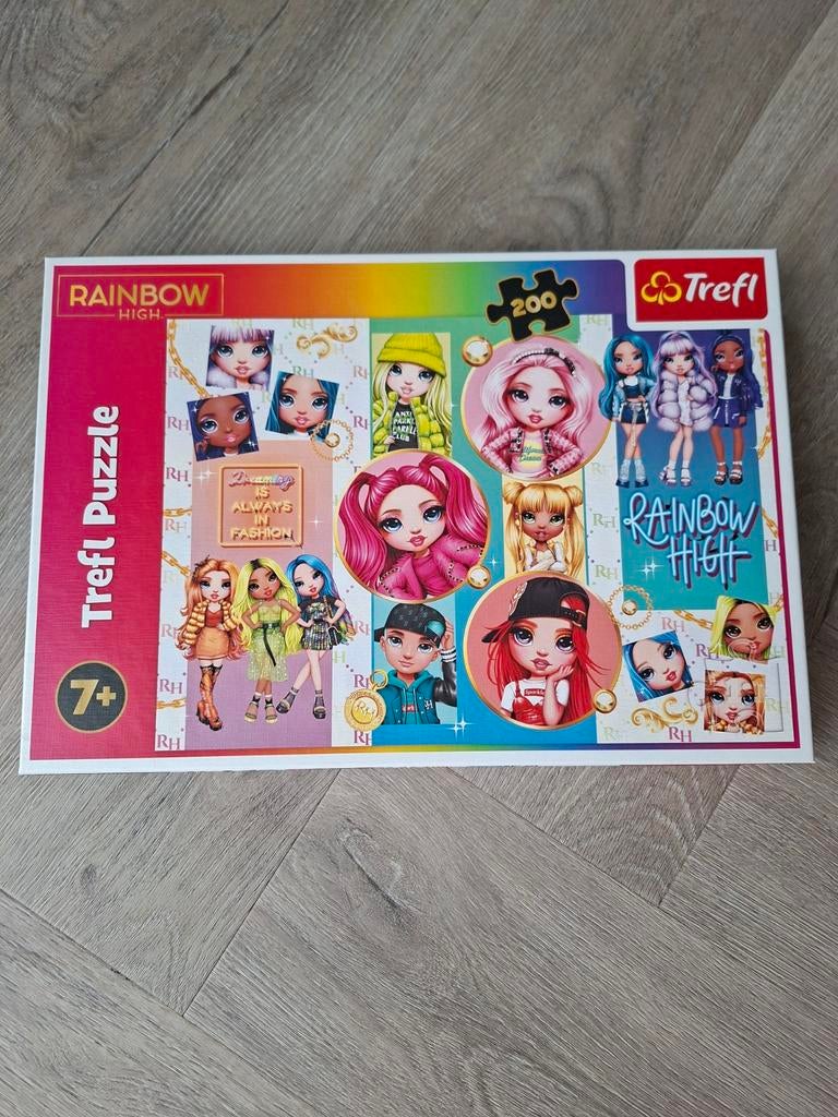 Rainbow High Trefl Legpuzzel 200 stukjes, Ophalen of Verzenden, Minder dan 500 stukjes, Zo goed als nieuw, Legpuzzel