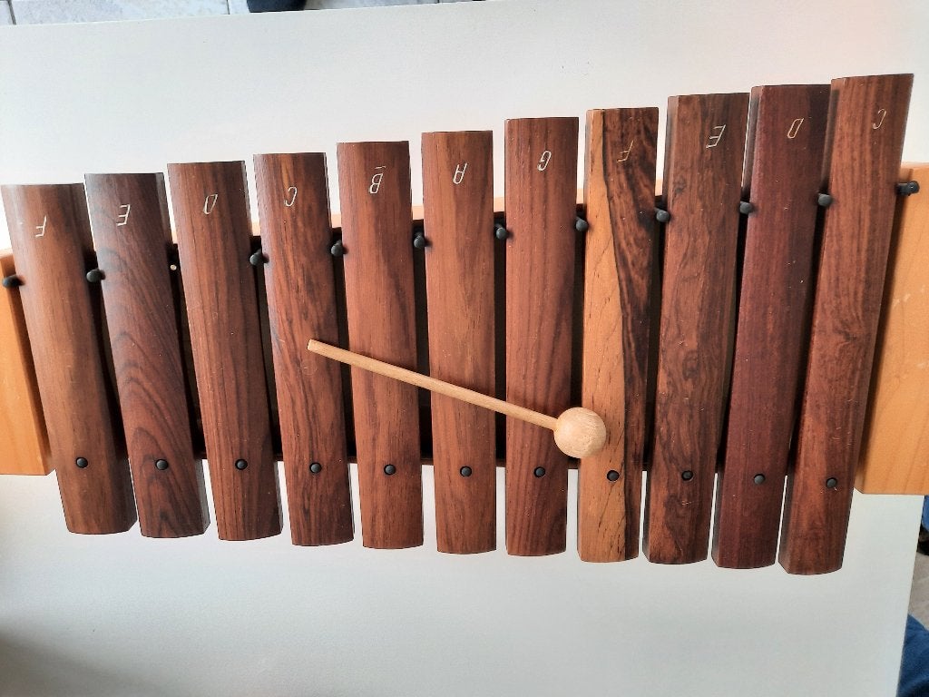 houten xylofoon, Muziek en Instrumenten, Ophalen, Gebruikt, Melodische percussie