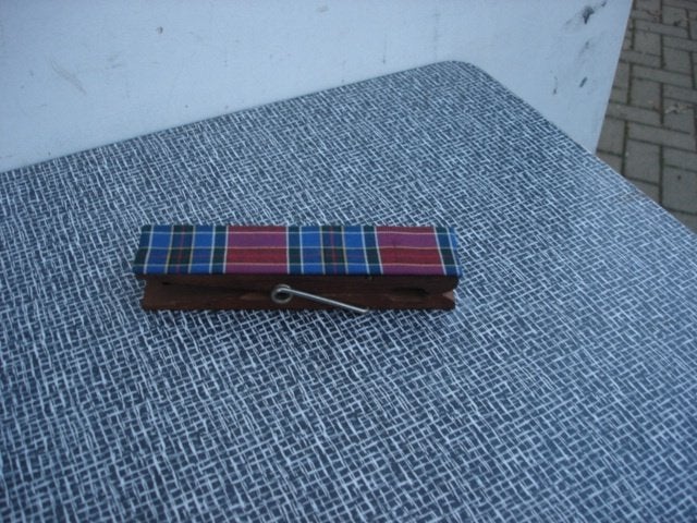 Vintage / Retro Grote wasknijpers [ memory ] jaren 70, Verzamelen, Ophalen of Verzenden, Huis en Inrichting