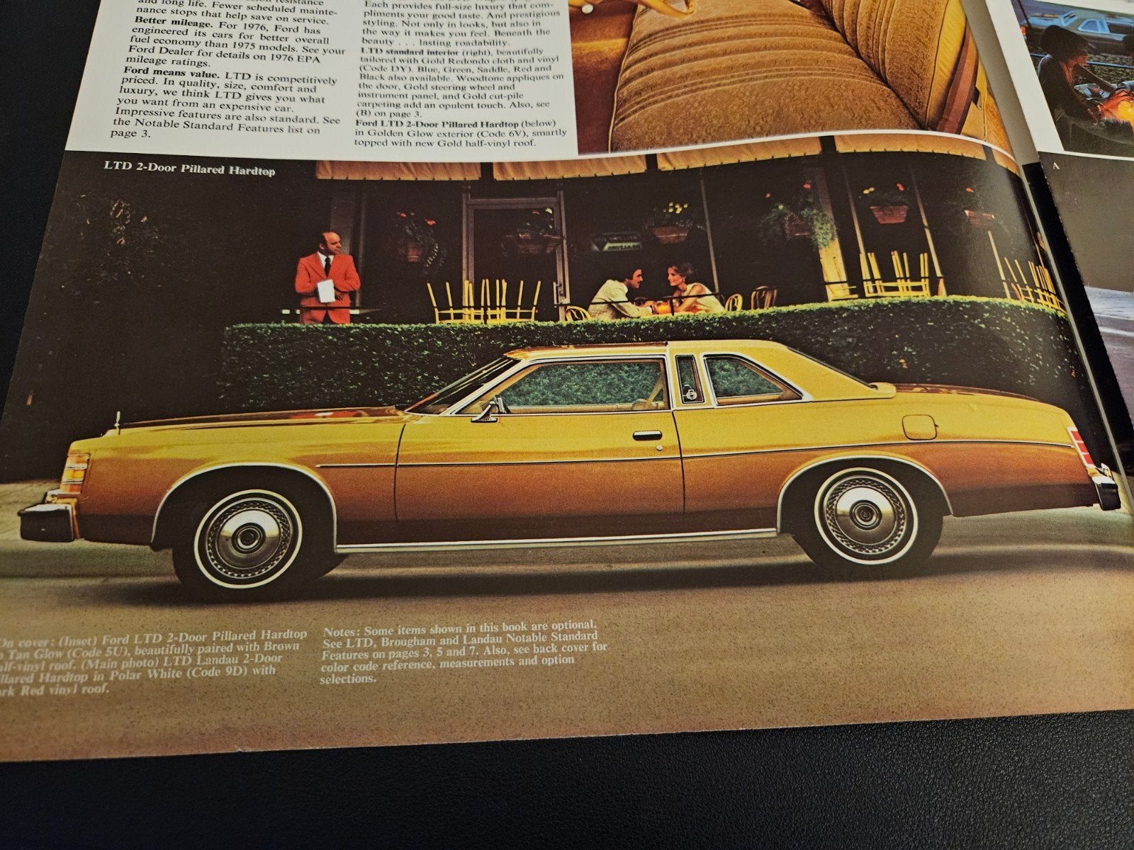 Brochure Ford LTD 1976 USA, Ophalen of Verzenden, Zo goed als nieuw, Ford