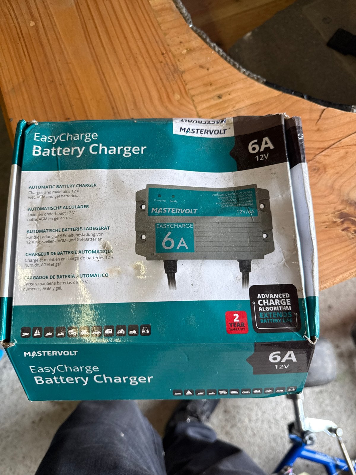 Mastervolt EasyCharge Acculader 6A 12V, Gebruikt, Universele onderdelen