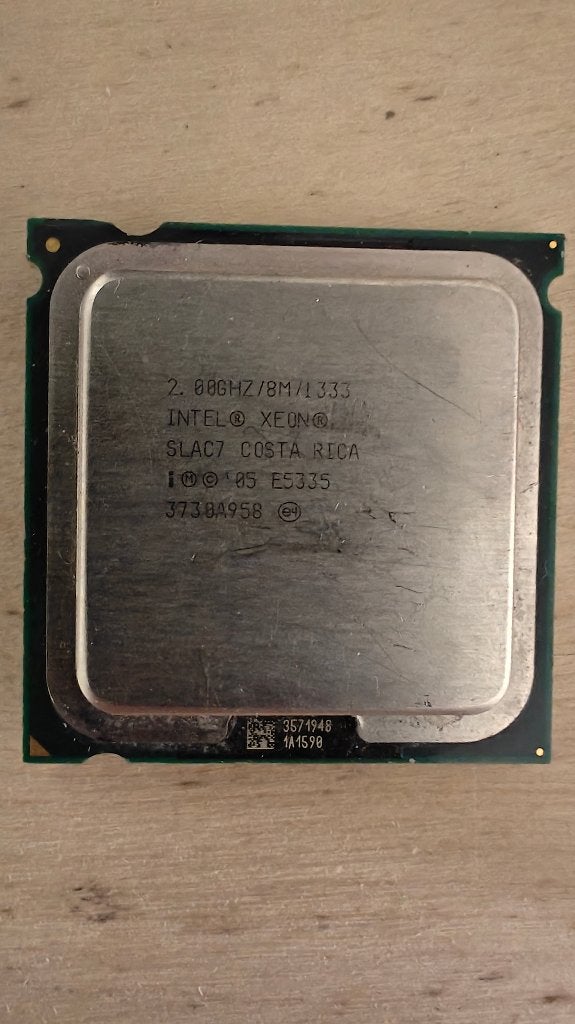 Intel Xeon E5335 4 cores LGA 771 775, Gebruikt, Intel Xeon, 2-core, Socket 775