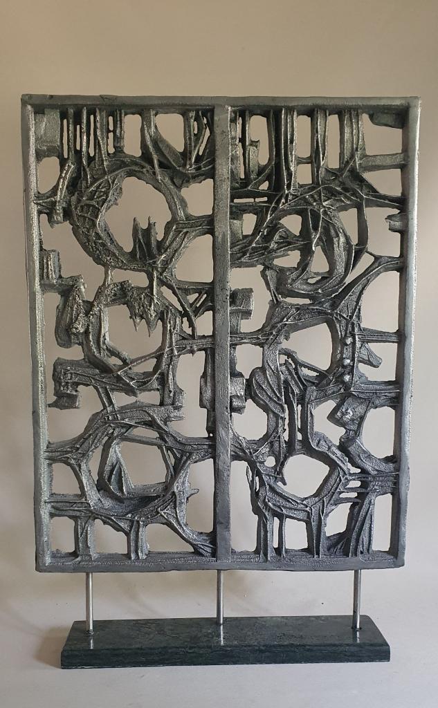 sculptuur brutalist  design stijl, Ophalen, Brutalistisch, 50 - 100 cm, Op sokkel