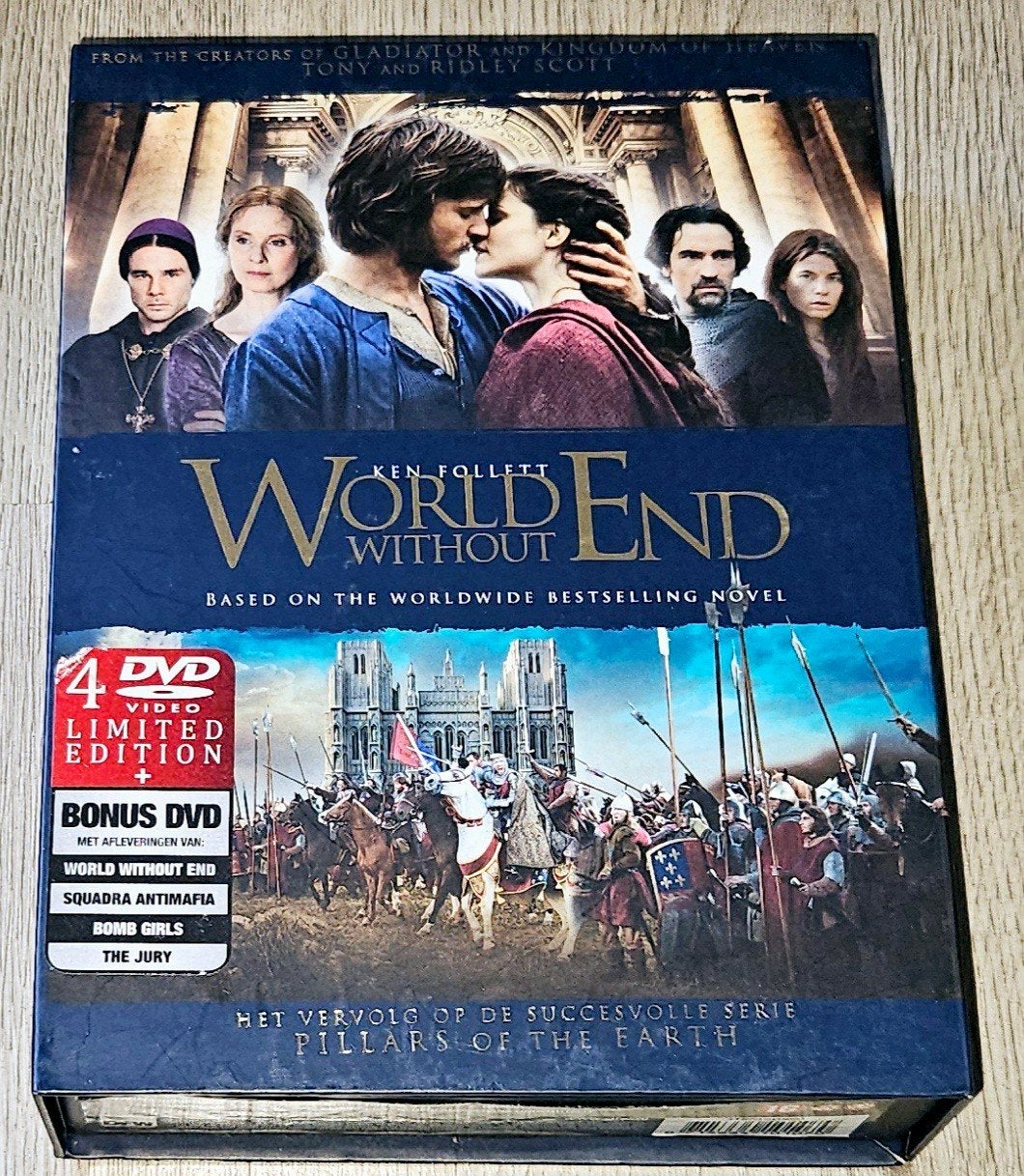 World Without End - Limited Edition DVD Boxset, Engels, Nederlands, Ophalen of Verzenden, Zo goed als nieuw