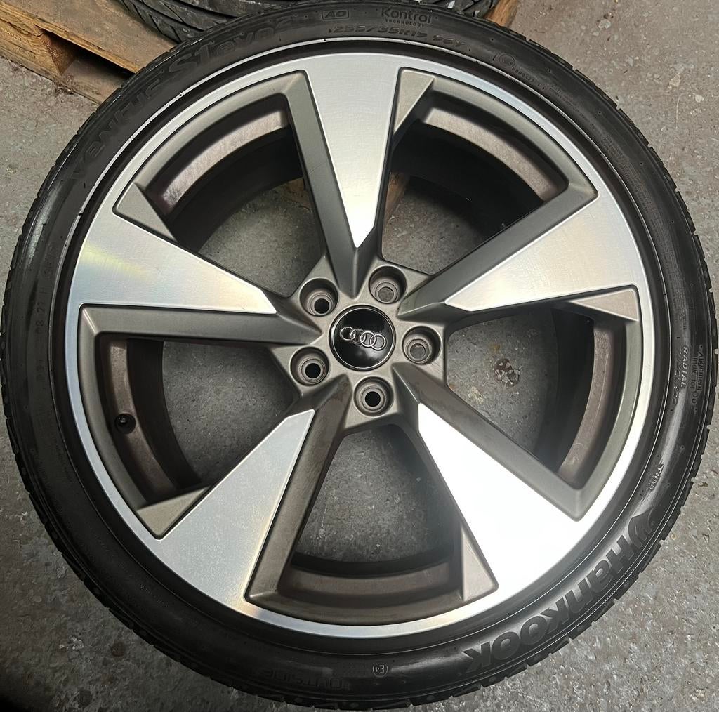 19 inch velgen Audi A5 OEM Pylon 8W0601025CB Hankook zomer, 255 mm, Banden en Velgen, Zomerbanden, Ophalen
