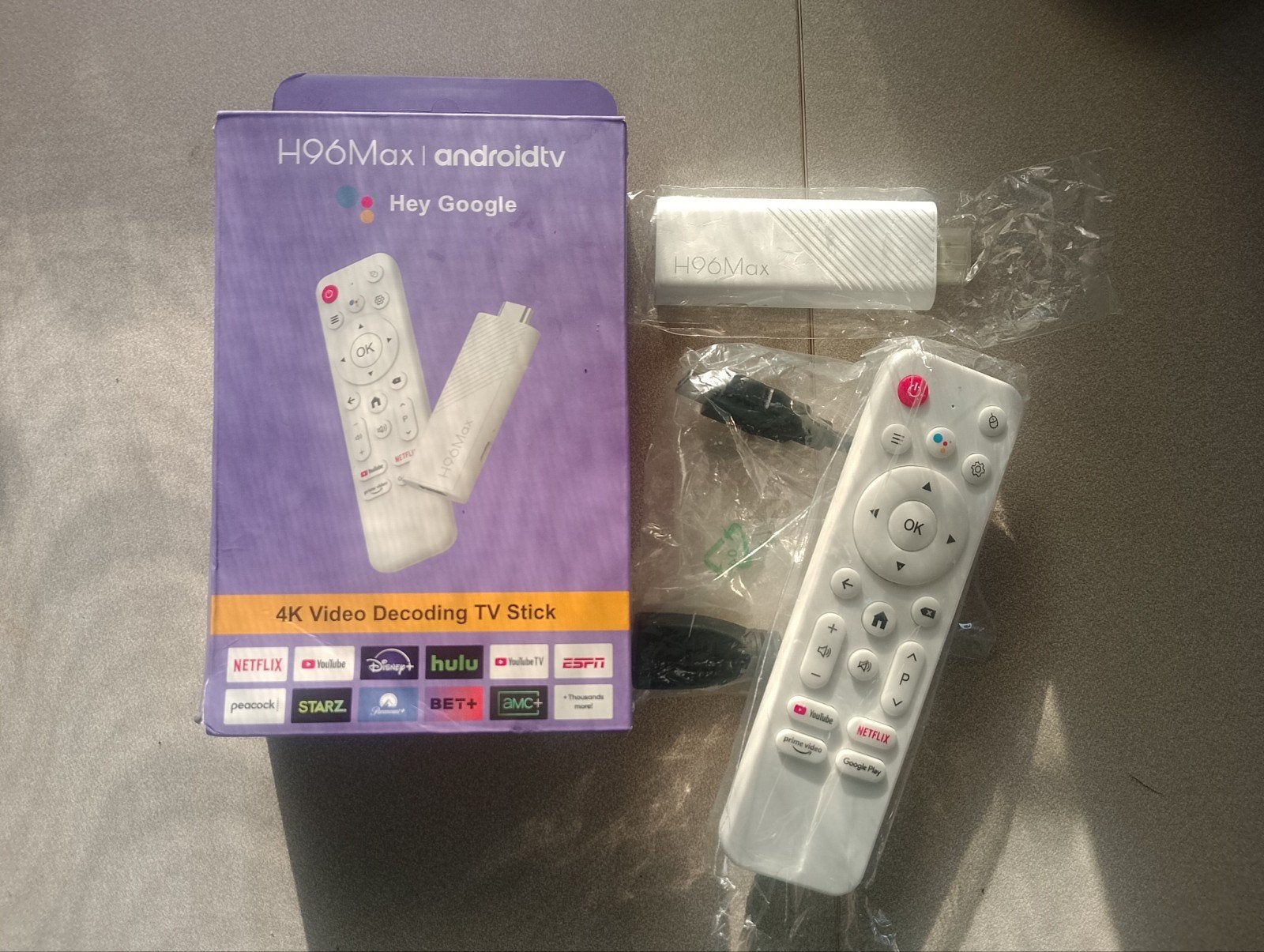 Android/Google TV Stick 4K Video Decoding met Afstandsbedien, Overige merken, 50 Hz, Nieuw, Ophalen of Verzenden