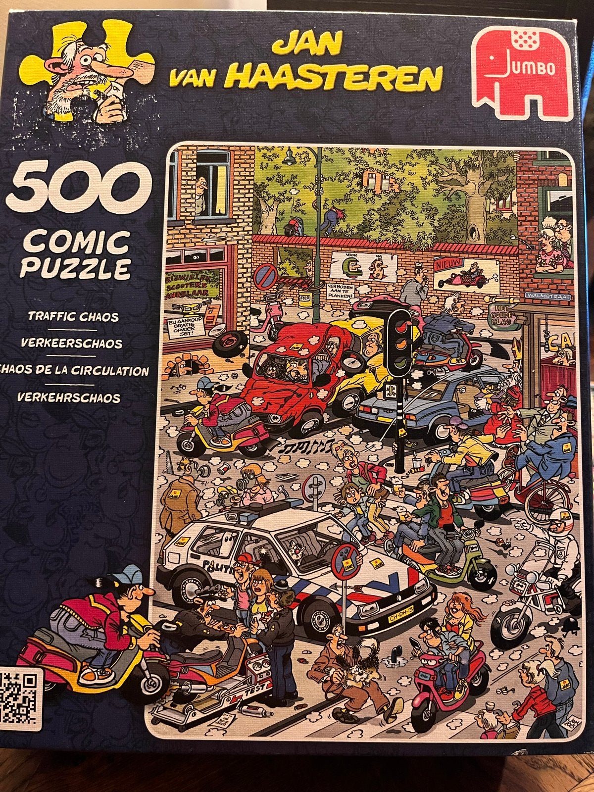 Jan van Haasteren 500 stukjes - Verkeerschaos