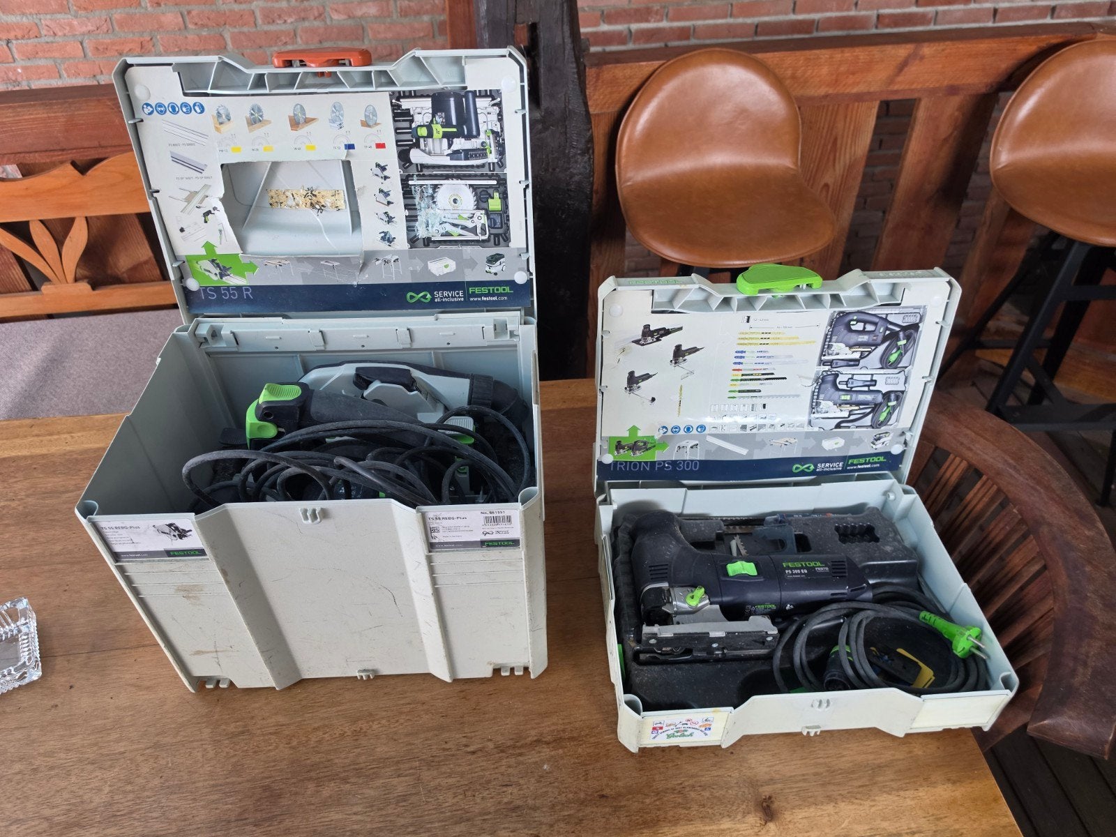 Festool Zaag Set: Decoupeerzaag PS 300 & Cirkelzaag HK 55, Ophalen, Gebruikt, Decoupeerzaag, Festool