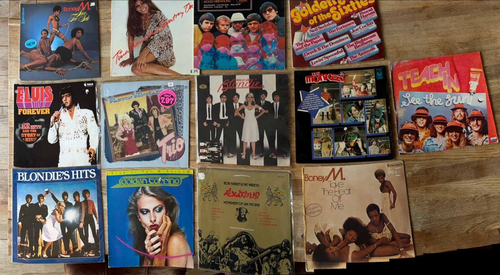 13x pop en rock vinyl platen (pop, rock, 70s/80s), Cd's en Dvd's, Vinyl | Pop, Ophalen, LP, Gebruikt, Overige genres