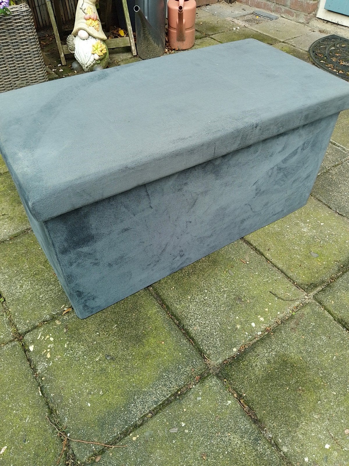 opvouwbare hocker/poef, Ophalen, Vierkant, 75 tot 100 cm, Zo goed als nieuw
