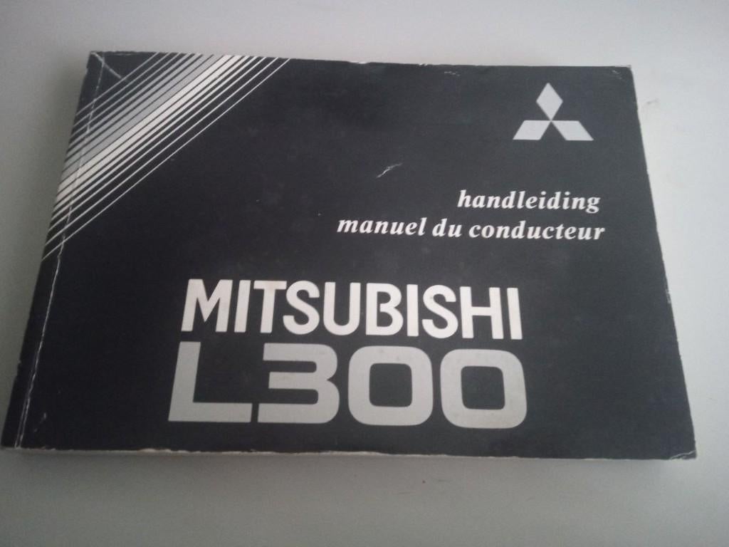 Handleiding / Instructieboekje Mitsubishi L300 uit 1992,, Ophalen of Verzenden