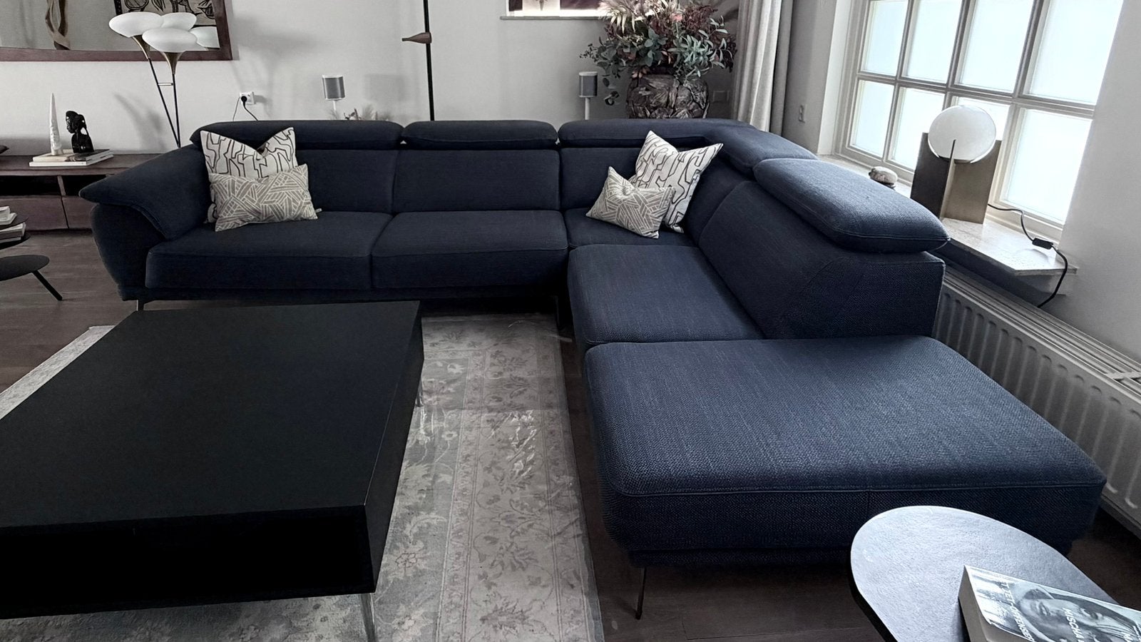 Henders & Hazel hoekbank, 300x240cm, verstelbaar, Huis en Inrichting, Ophalen, Hoekbank, 300 cm of meer, Zo goed als nieuw