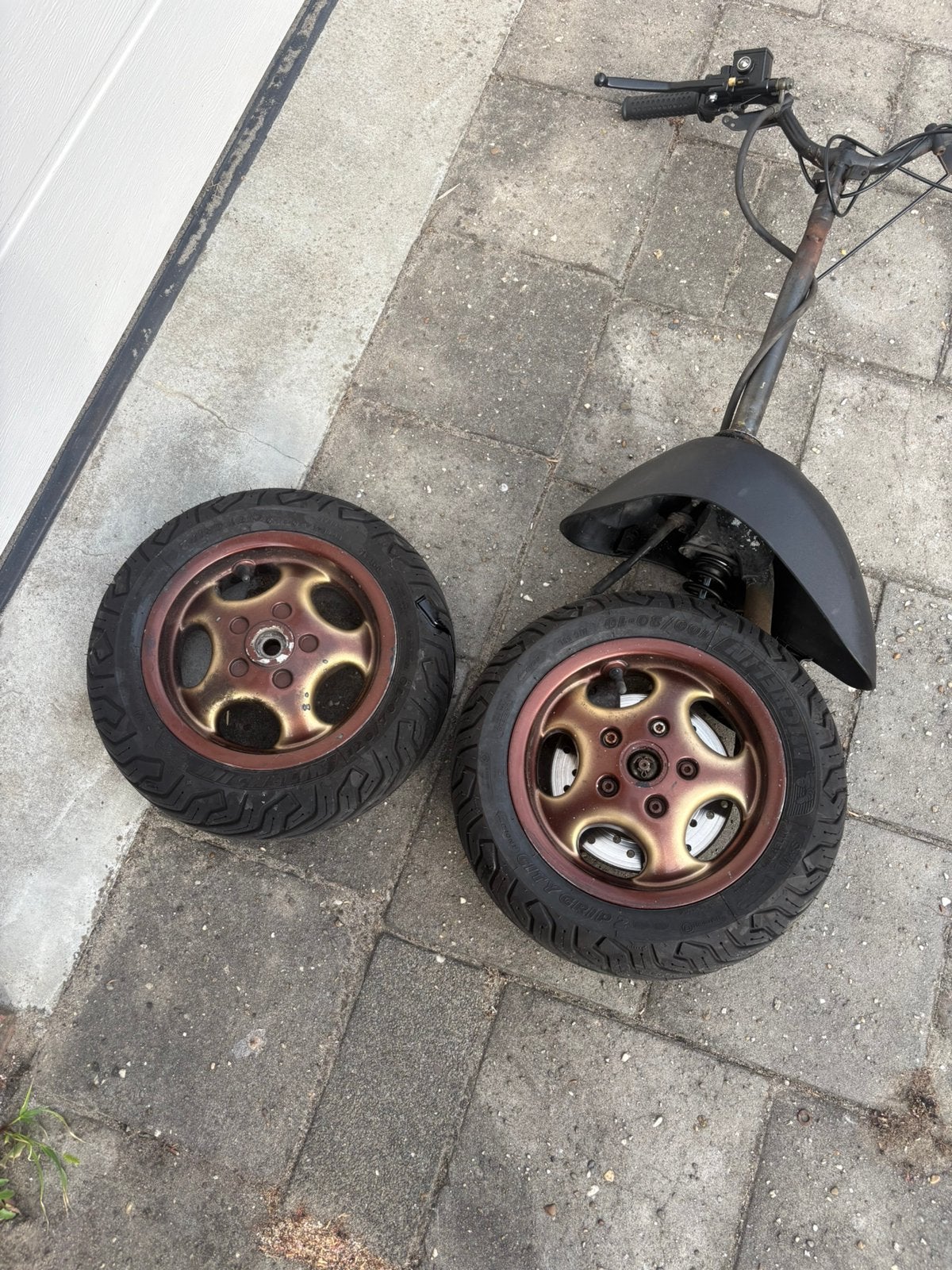 Zip sp h2o sp vork compleet plug & play, Fietsen en Brommers, Ophalen of Verzenden, Zo goed als nieuw, Overige typen, Piaggio