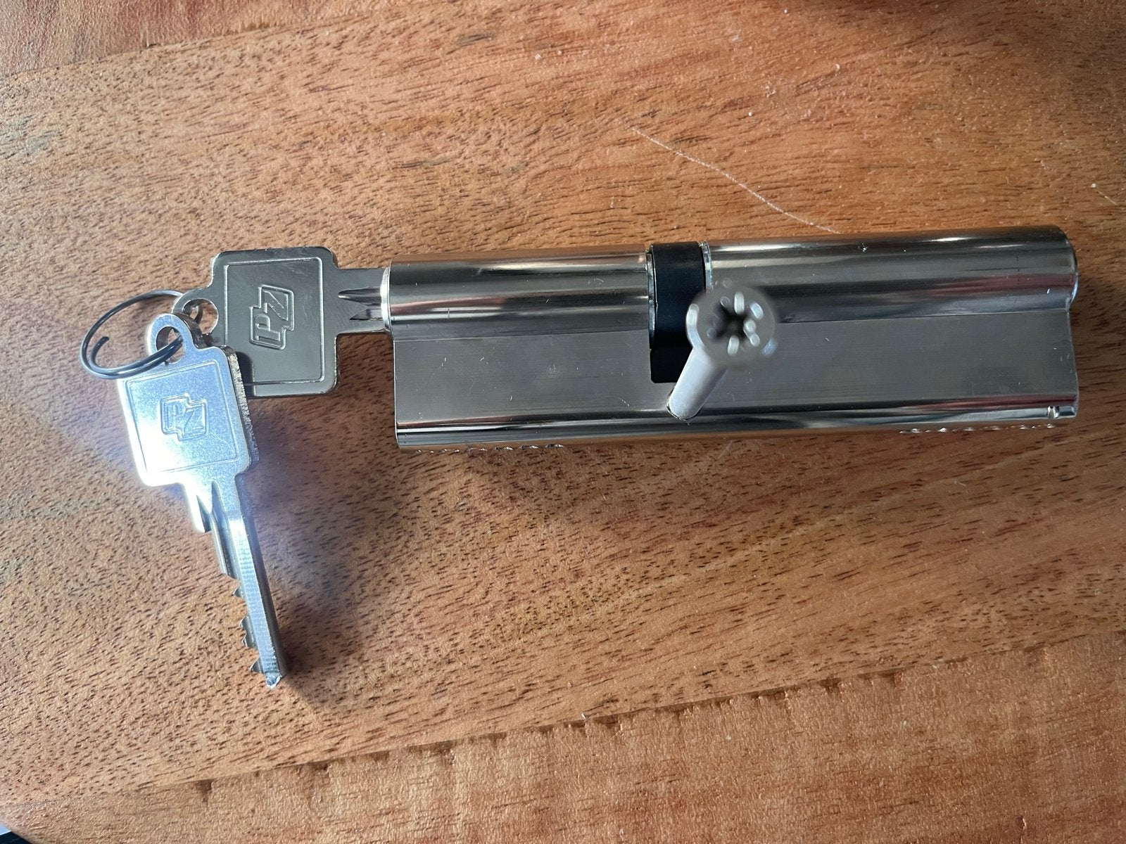 BKS Cilinderslot met 3 sleutels - Nieuw, Doe-het-zelf en Verbouw, Ophalen, Nieuw, Rvs, Slot