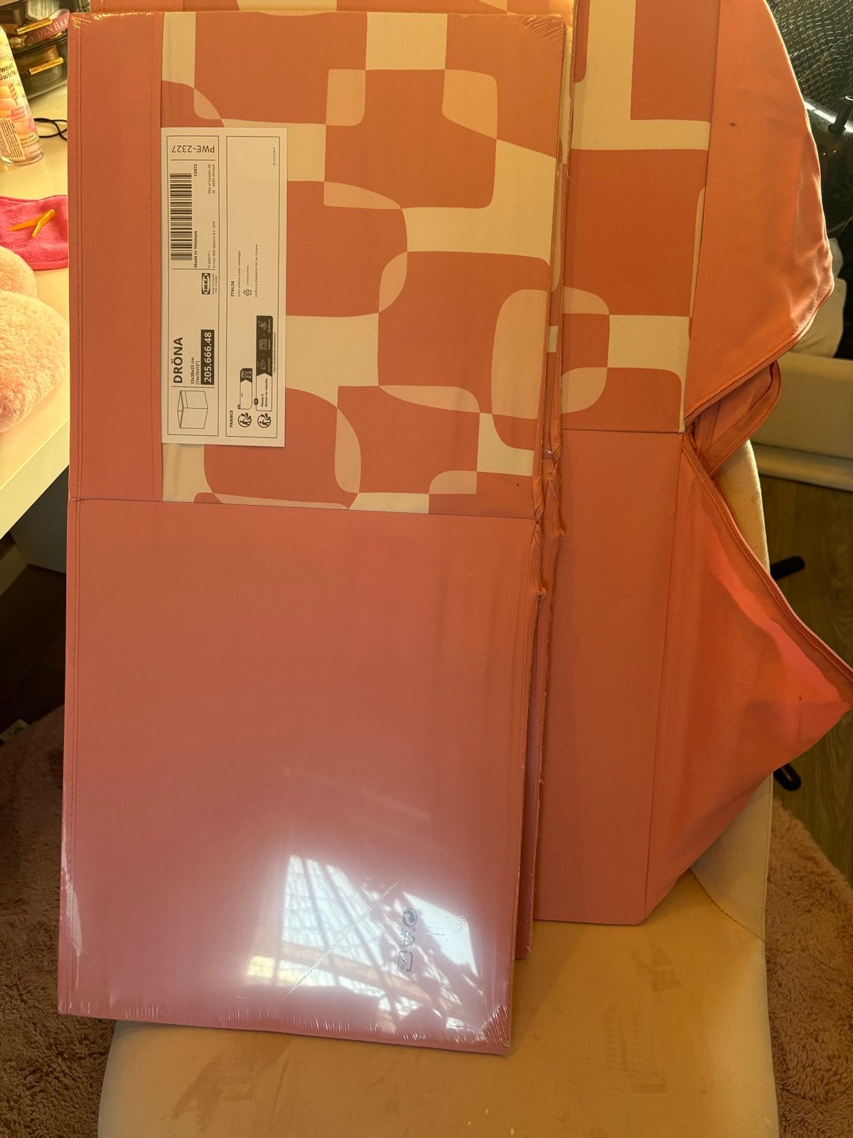 IKEA DRÖNA Opbergdozen - Roze, Grijs, Witgrijs, Ophalen, Nieuw