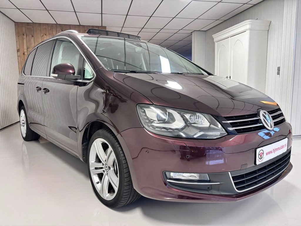 Volkswagen Sharan 2.0 TSI Highline, vol opties, 7 persoons a, Auto's, Volkswagen, Gebruikt, 1984 cc, 7 stoelen, Bedrijf