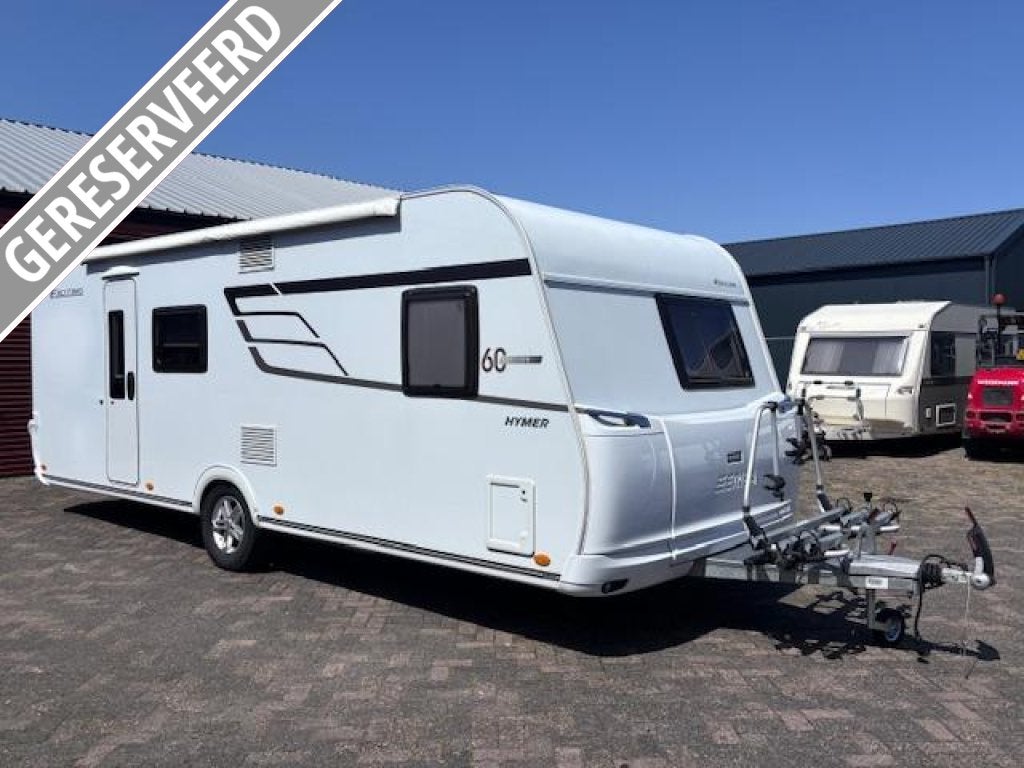 Eriba Hymer Exciting 560, bj.2019, MOVER,VOORTENT,6 PERSOONS, Rondzit, Overige typen, Bedrijf, Schokbreker