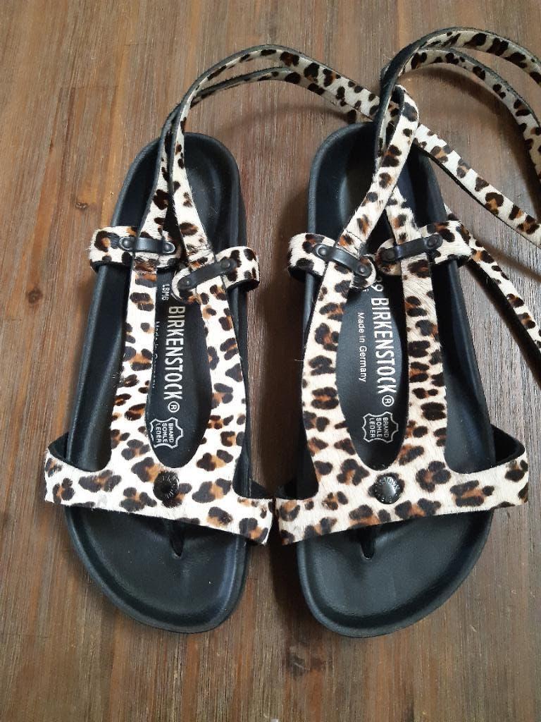 NIEUWE BIRKENSTOCK SANDALEN HEIDI KLUM.  MAAT 39, Bruin, Nieuw, Birkenstock, Sandalen of Muiltjes