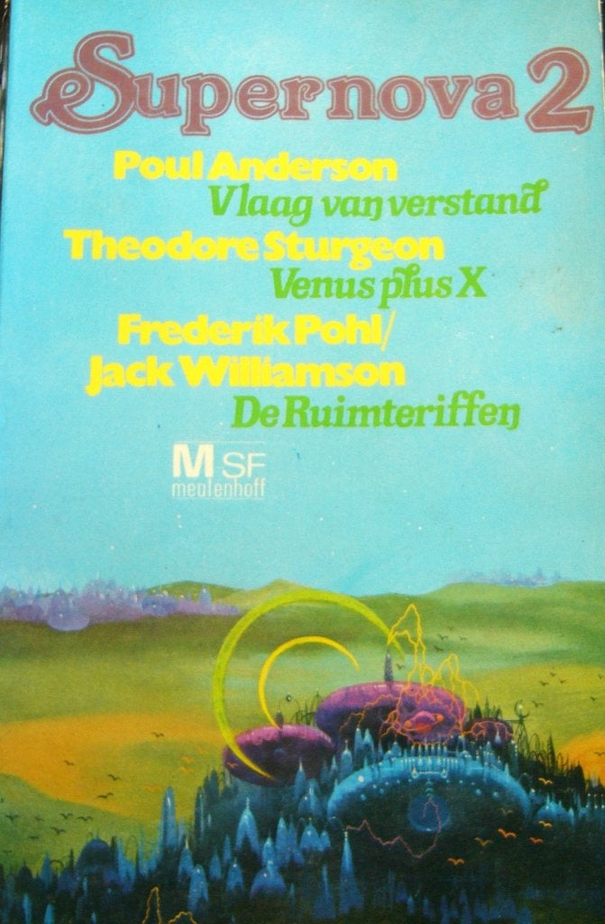 Anderson Vlaag verstand Sturgeon Venus plus X Super Nova 2, Ophalen of Verzenden, Gelezen, Paul Anderson Theodore Sturgeon Frederik Pohl  Williamson