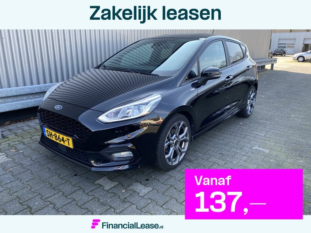 Ford Fiesta 1.0 EcoBoost ST-Line 164Dkm.NAP, Clima, CC, DAB+, Voorwielaandrijving, Gebruikt, Euro 6, Origineel Nederlands