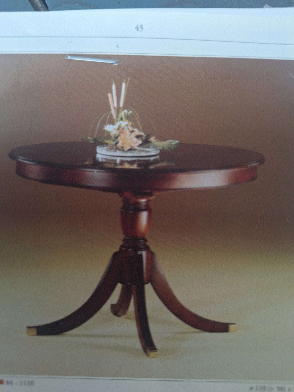 Ronde salontafel h54, 120 doorsnee, Ophalen