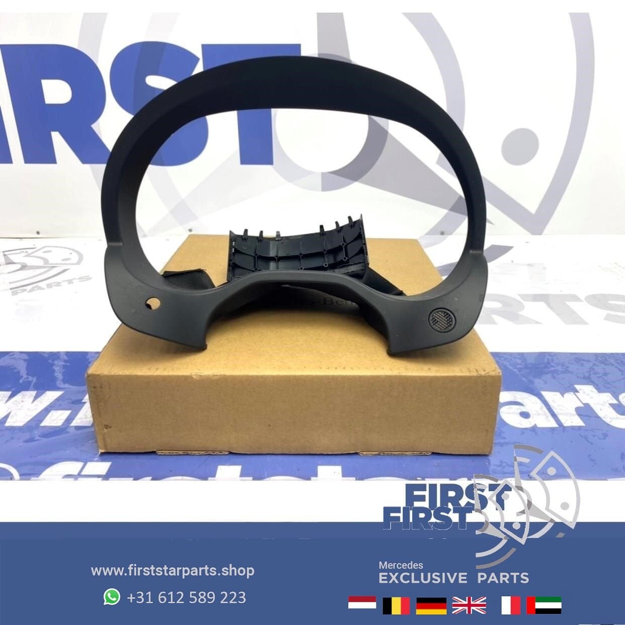 A1766830100 Tellerklok paneel frame Mercedes W176 A W246 B W, Ophalen of Verzenden, -, -, -