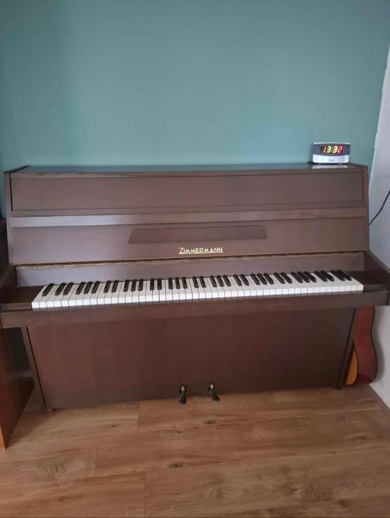 Zimmermann Piano - Bruin, Goede Staat, Ophalen, Gebruikt, Bruin, Piano