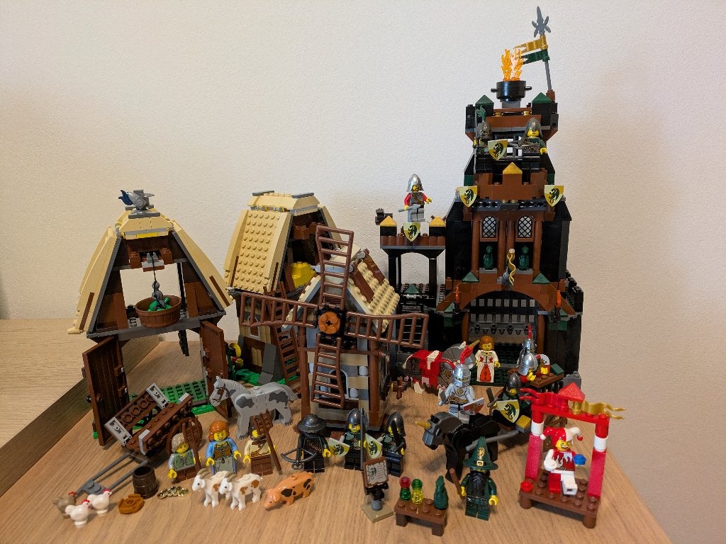LEGO Kingdoms sets: 7189, 7947, 7953, 7949, 7955, Kinderen en Baby's, Overige thema's, Lego, Ophalen of Verzenden, Inclusief instructies