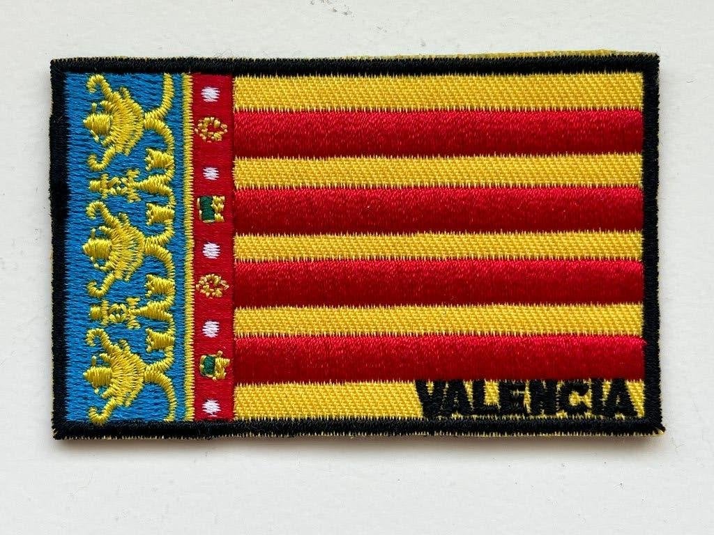 Stoffen embleem/badge Valencia Spanje, Ophalen of Verzenden, Nieuw, Applicatie