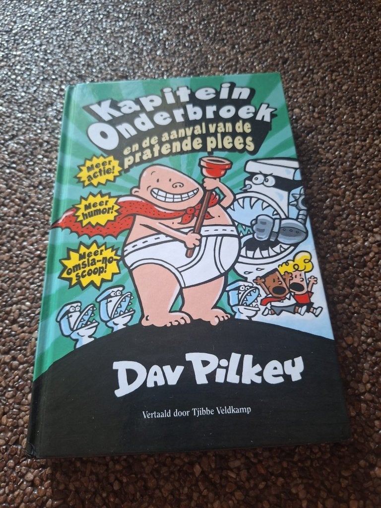 kapitein onderbroek, Boeken, Nieuw, Ophalen of Verzenden, Fictie, Dav Pilkey