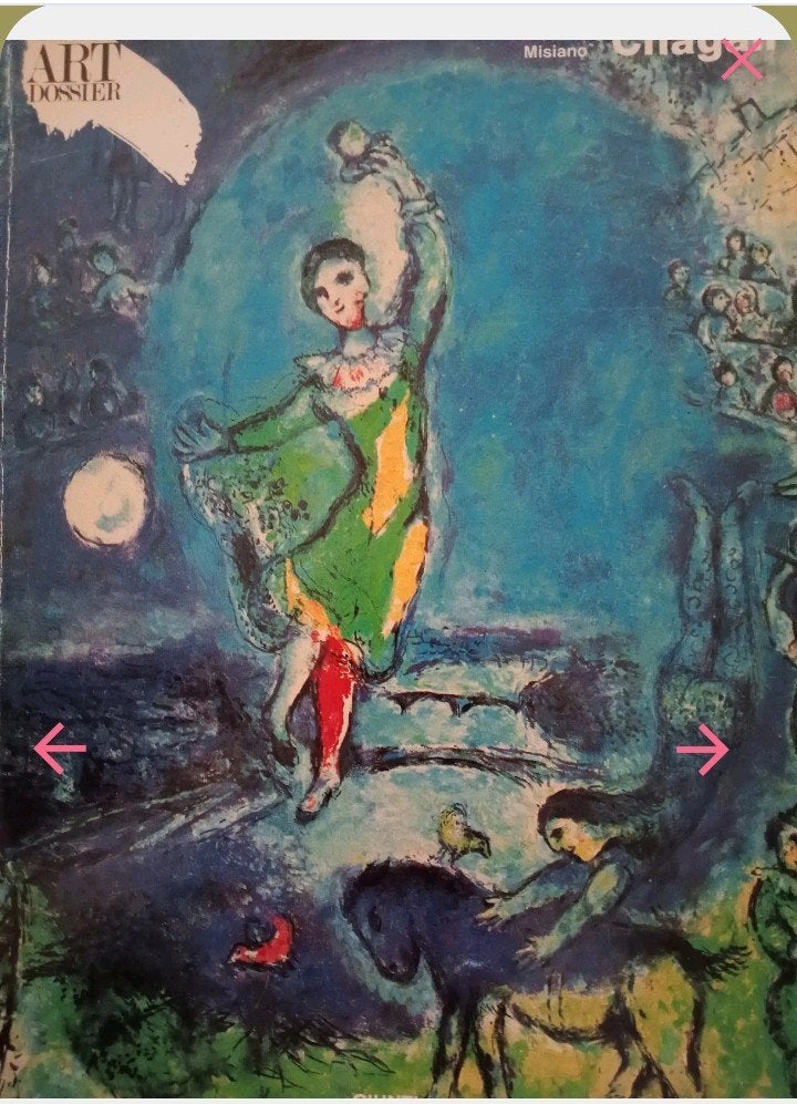 Marc Chagall verzameling van 9 uitgaves, Ophalen of Verzenden, Gelezen