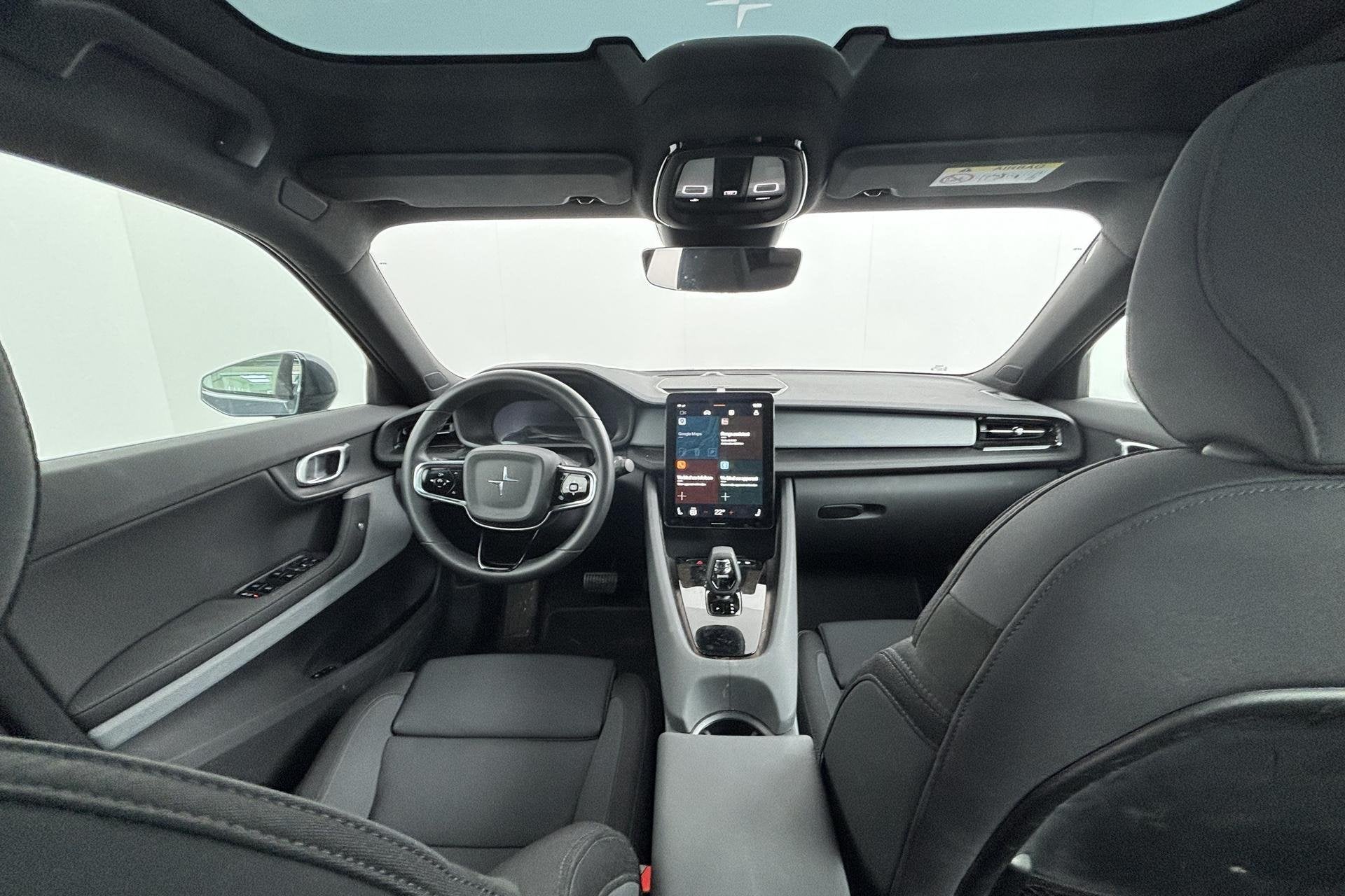 Polestar 2 Long Range Dual Motor Launch Edition 78kWh Verfij, Polestar 2, Stof, Gebruikt, Blauw