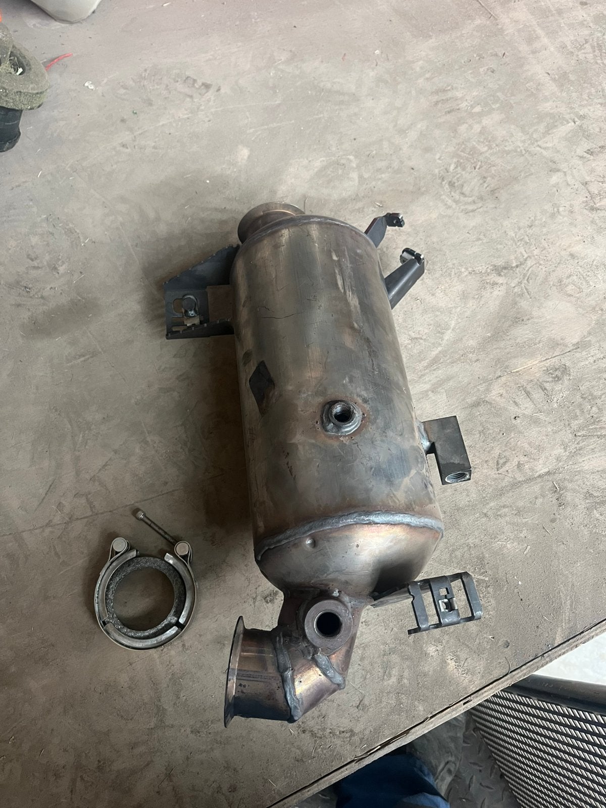Roetfilter vw transporter t5 2.0 180pk biturbo, Auto-onderdelen, Ophalen of Verzenden, Gebruikt, Volkswagen
