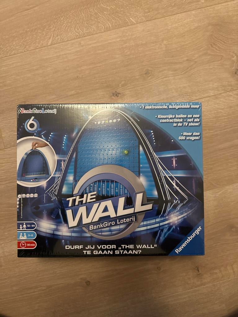 Ravensburger The Wall BankGiro Loterij Spel - Nieuw & Geseal, Drie of vier spelers, Ophalen of Verzenden, Nieuw