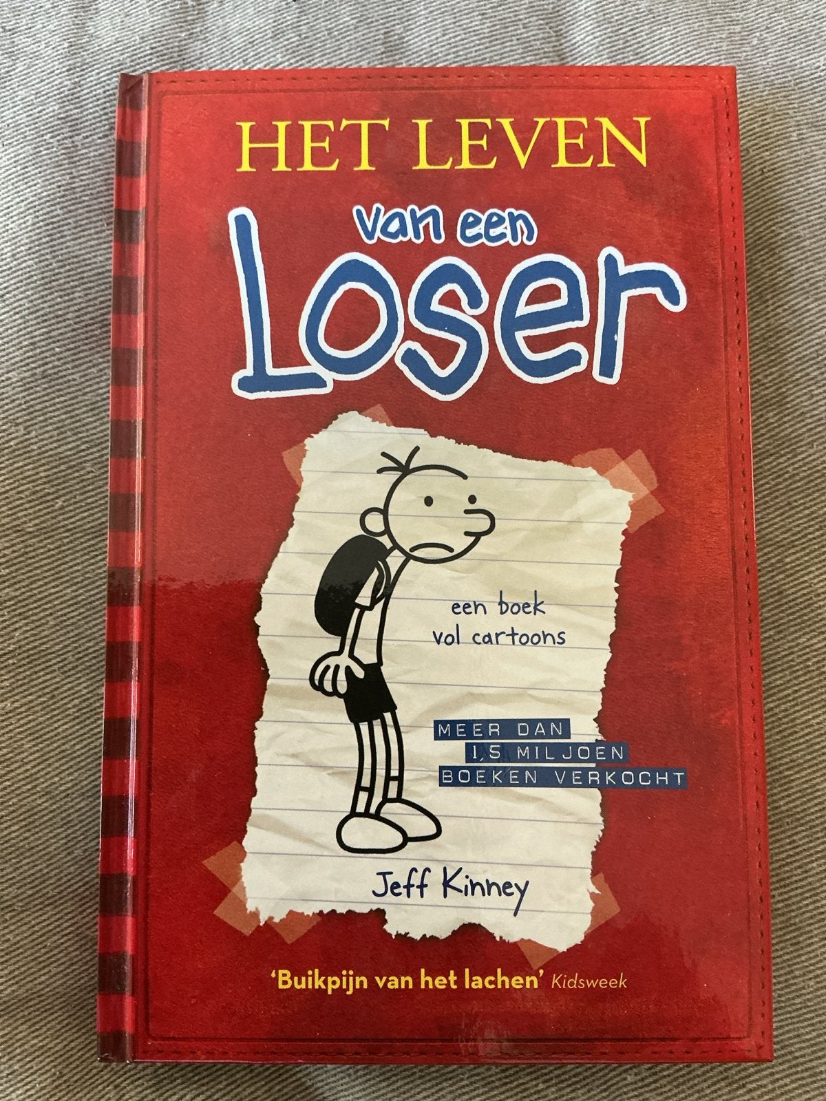 Het Leven van een Loser - Jeff Kinney, Boeken, Ophalen of Verzenden, Zo goed als nieuw, Fictie