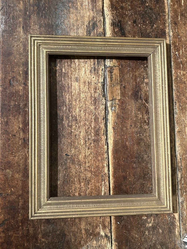 Klassieke brons/goudkleurige houten lijst (vintage!), Bruin, Gebruikt, Schilderijlijst, 43 cm