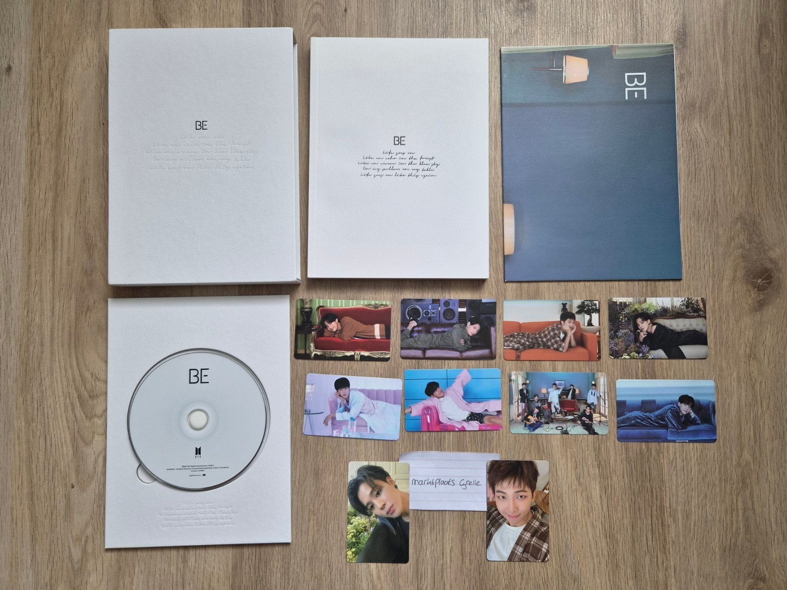 BTS BE Essential Edition CD (met 10 originele fotokaarten), Ophalen of Verzenden, Zo goed als nieuw, Album, Inclusief boekje