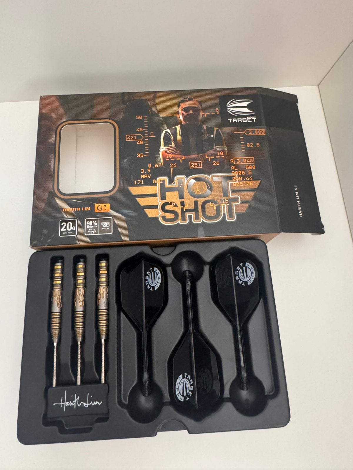 Target Japan Harith Lim Hot Shot G1 SP 90% 20 gram, Verzenden, Zo goed als nieuw, Pijlen