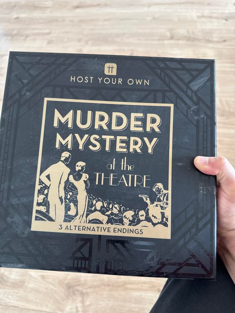 Murder Mystery at the Theatre - Host Your Own Spel, Boeken, Ophalen of Verzenden, Zo goed als nieuw