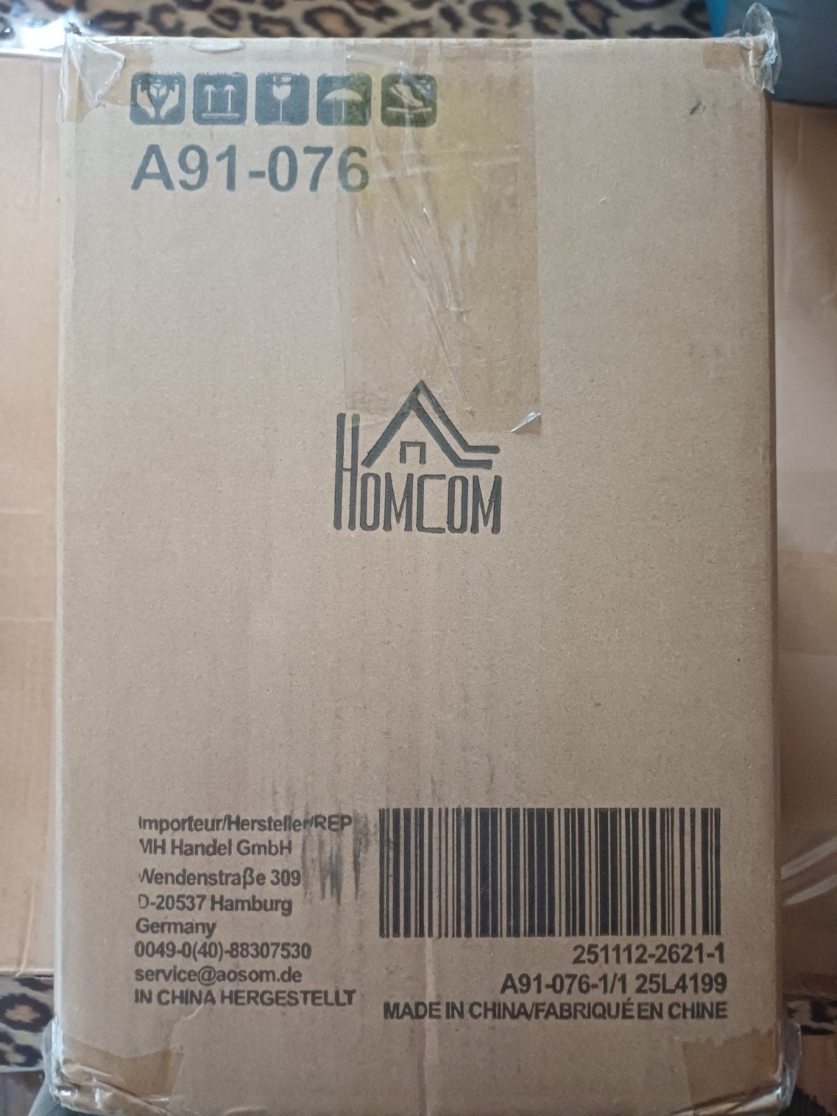 Homcom Kettlebell 8kg - Nieuw in doos, Ophalen, Nieuw, Kettlebell