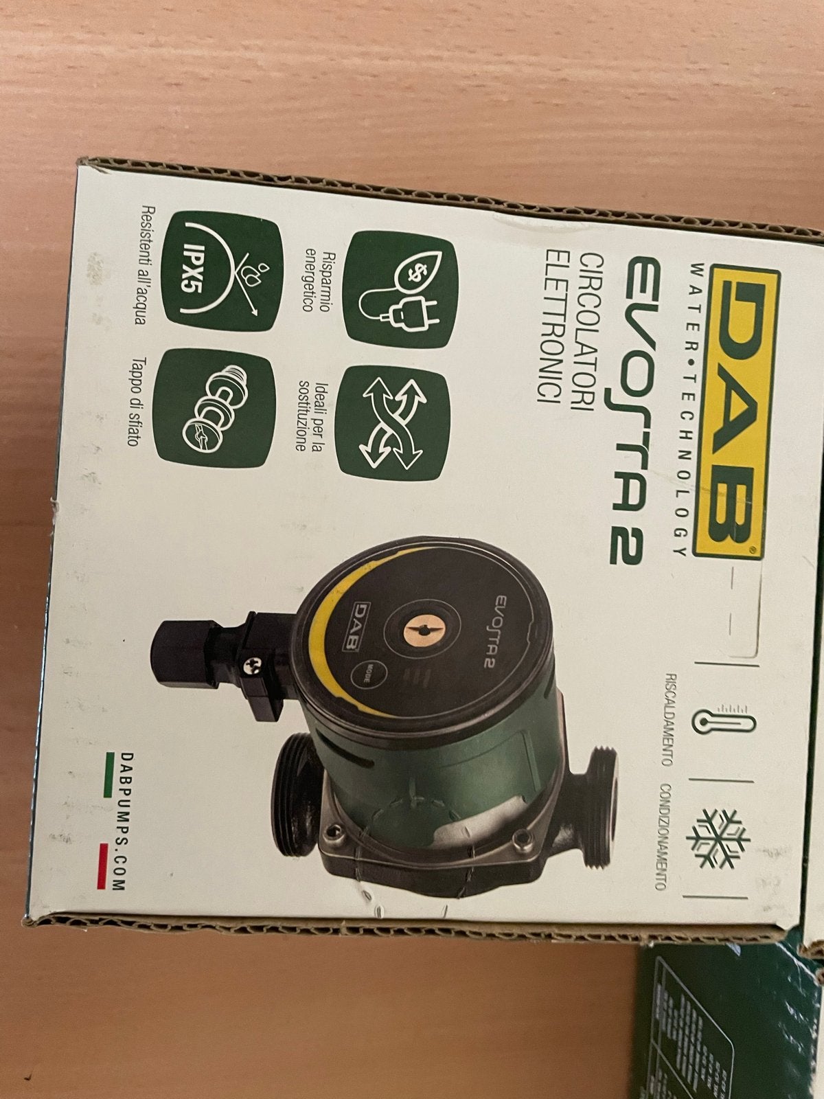 DAB Evosta 2 Circulatiepomp - Energiezuinig, Minder dan 30 cm, Overige typen, Nieuw, Minder dan 60 cm
